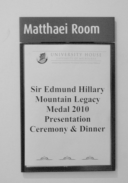 MacLennan Hillary Medal presentation