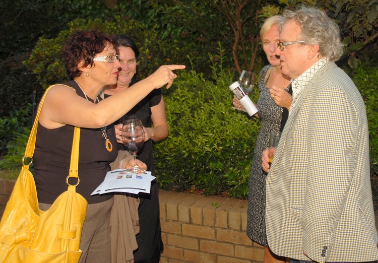 Left to right: Josie Ballerini, Rachel Imber (rear left), Sue Badyari (rear right), Pino Ballerini